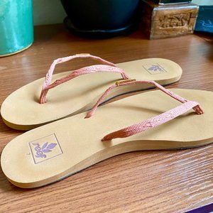 Pink Reef Flip Flops - 7